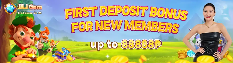 first deposit bonus for new member up to P8,888